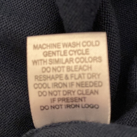 B.Draddy BD Crew Sweater Italian made long sleeve garment dyed in Regal size L - Picture 5 of 10